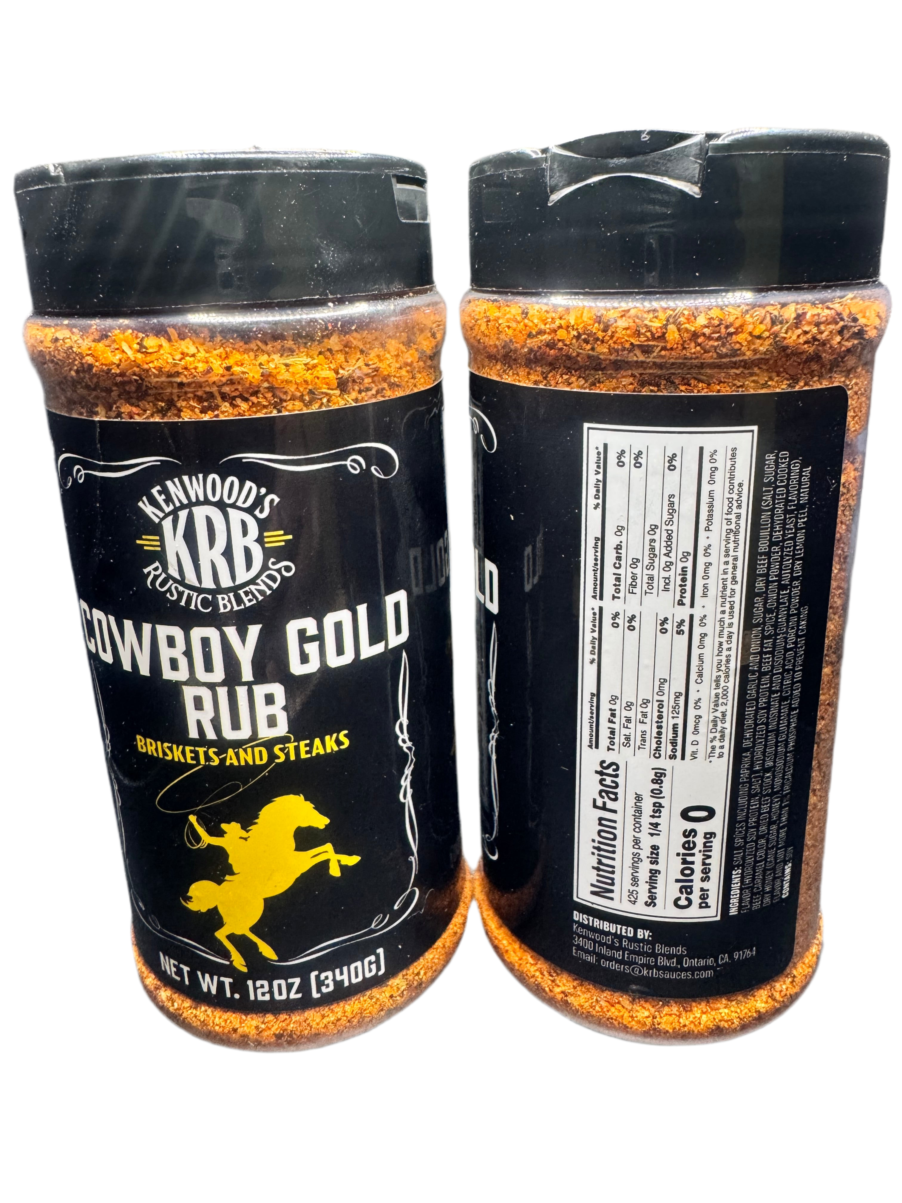 KRB Cowboy Gold Rub