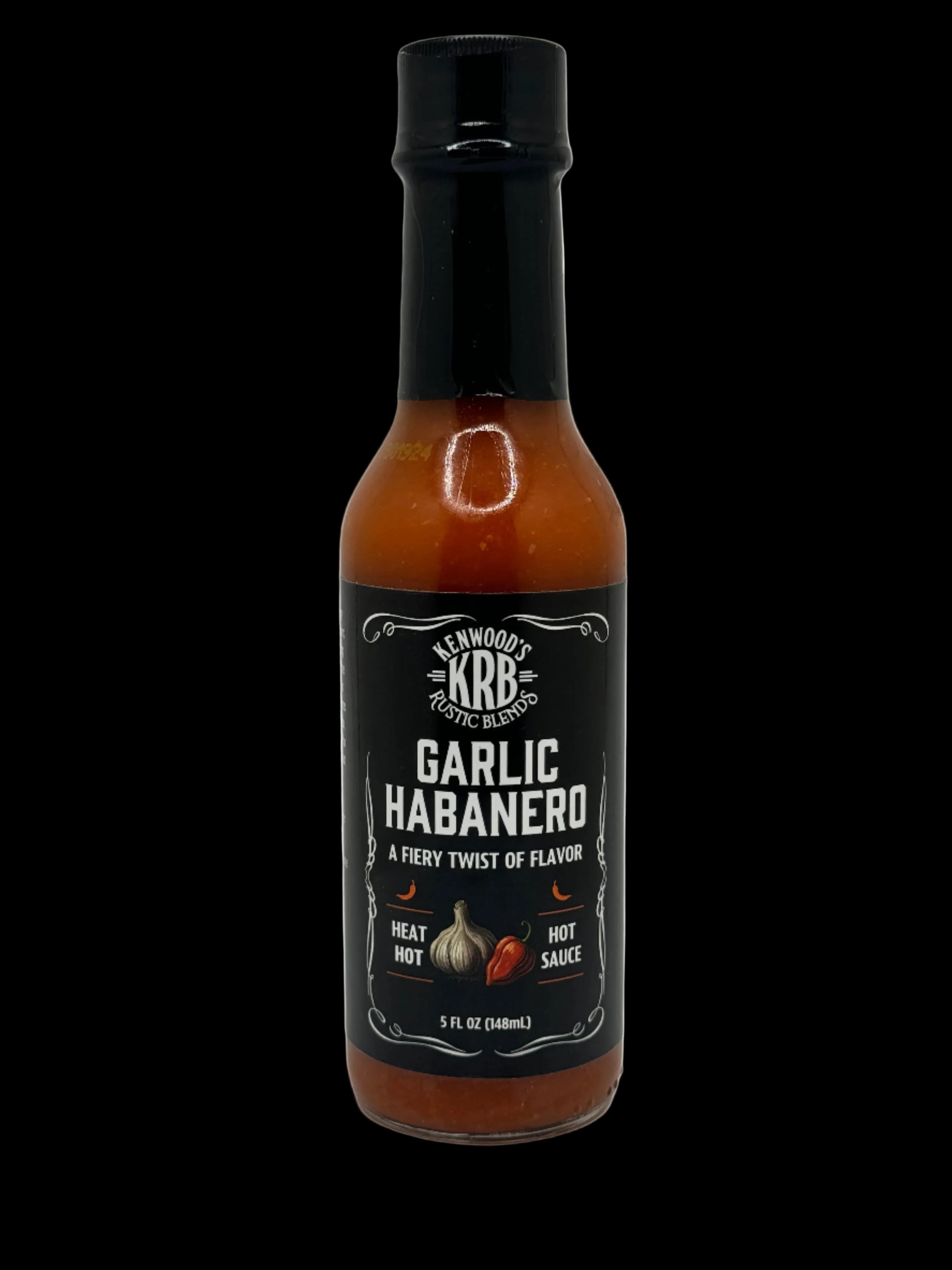 Garlic Habanero Hot Sauce 5oz.