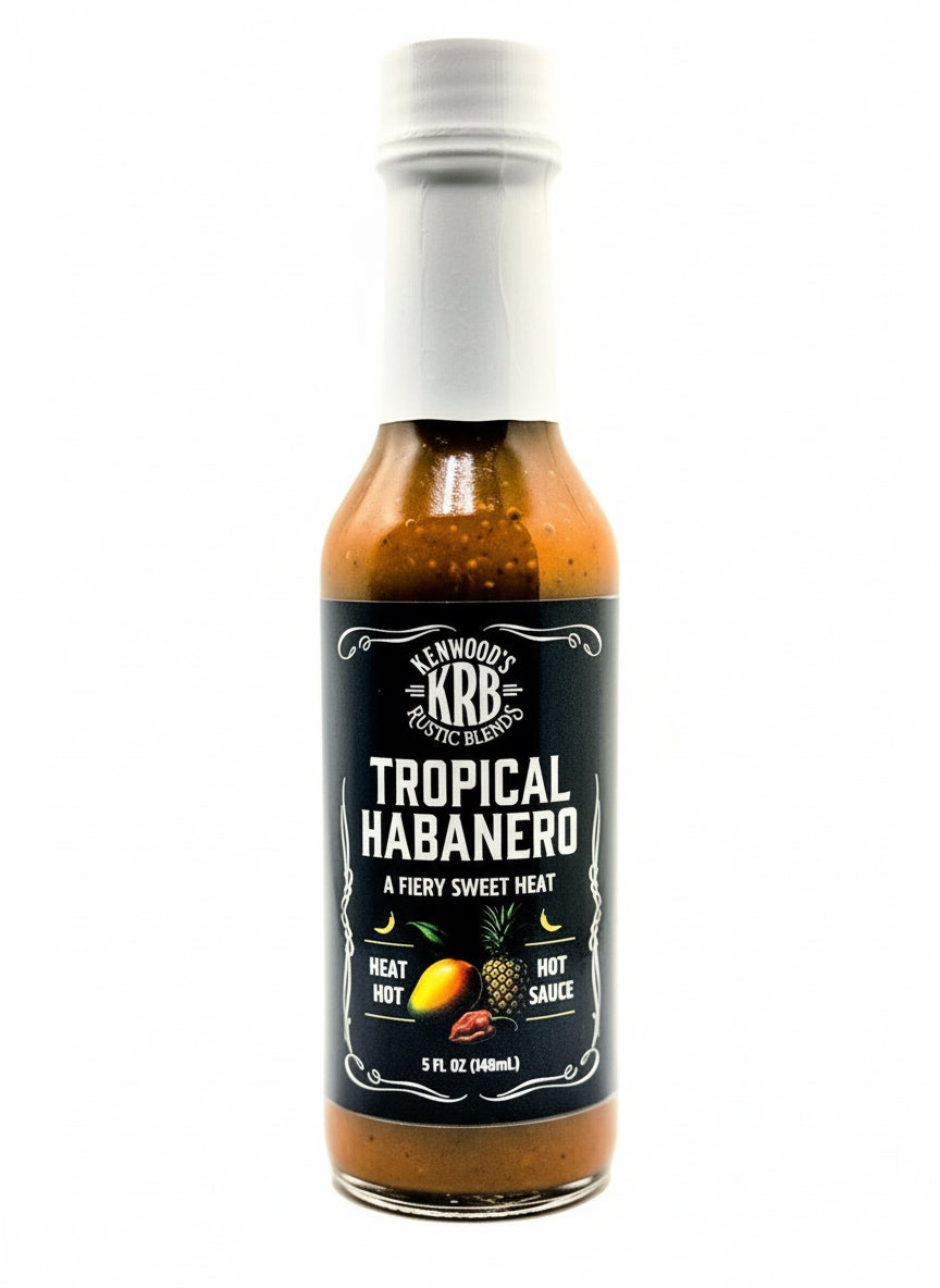Tropical Habanero Hot Sauce 5oz.