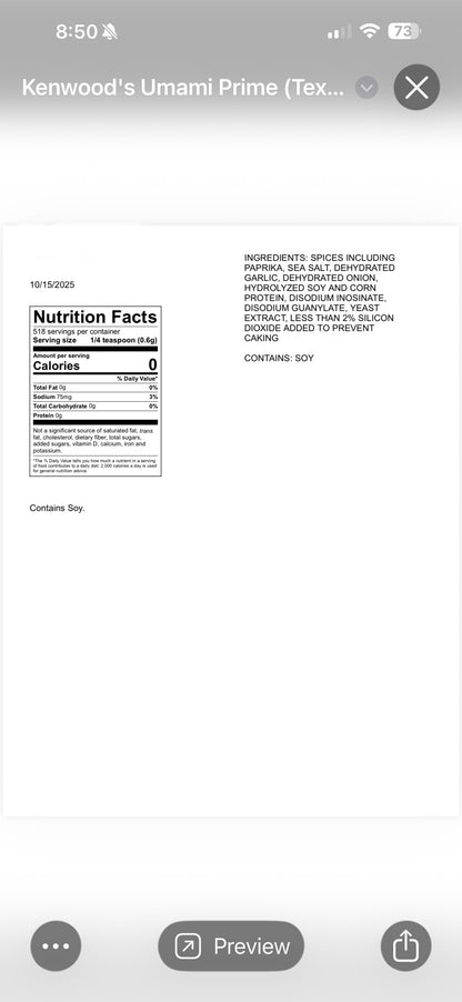 Bird Dust ( Award Winning Flavor with a 180 perfect score in Chicken )