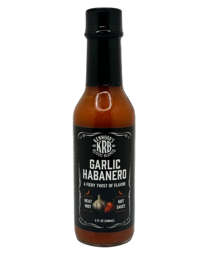 Garlic Habanero Hot Sauce 5oz.